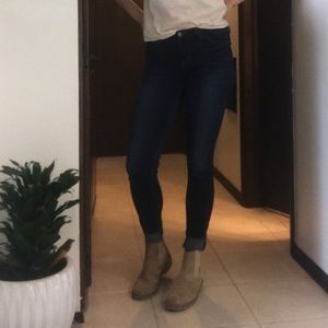 Dark blue skinny jeans